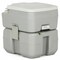 Portable Camping Toilet Gray 20L Waste 10L Fresh Water Flush Seat Lightweight